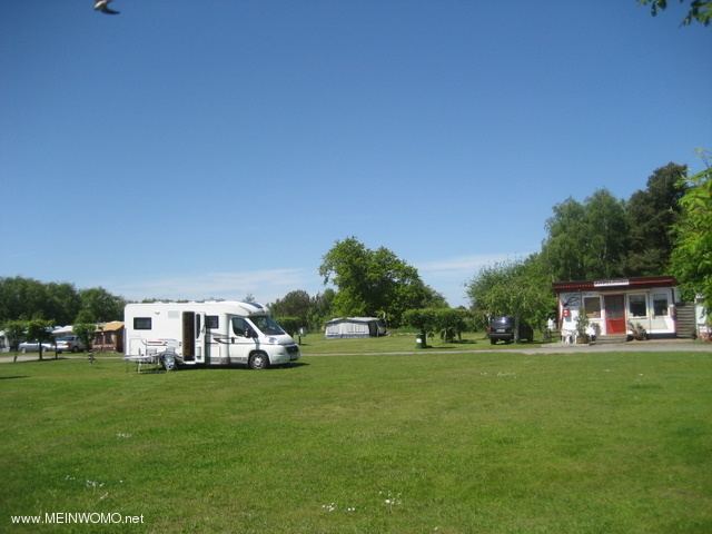 Der gepflegte Campingplatz in Dierhagen/Neuhaus