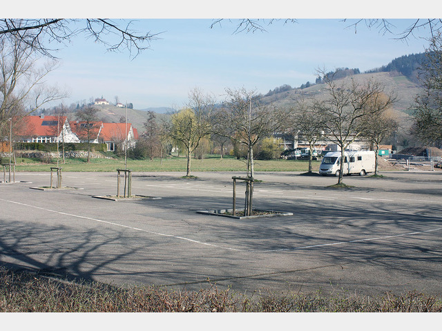 Parkplatz Gengenbach, auch fr grere Mobile geeignet 
