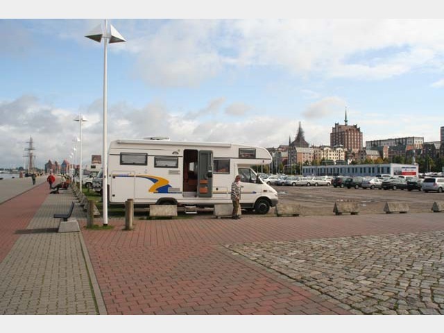 Stellplatz Rostock am Hafen