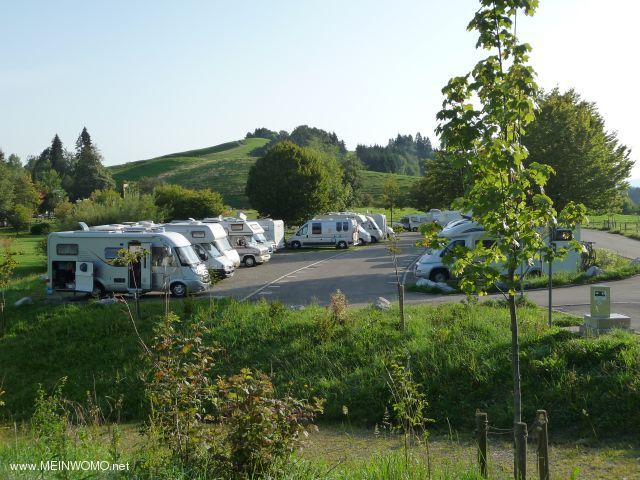 Stellplatz Scheidegg - 08.2011