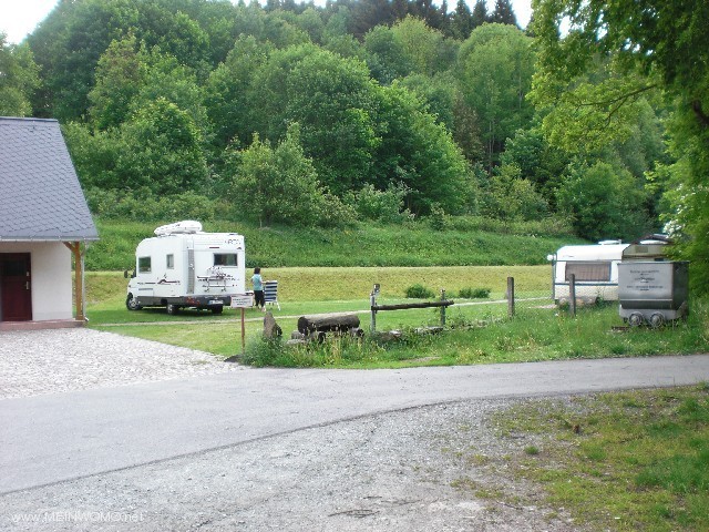 Stellplatz und Campingplatz