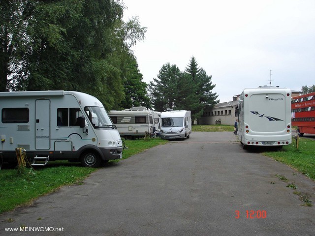Campingplatz  Tallin  ca 40 Stellpltze   Motoklubi  Kmping