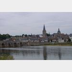 Blick auf La Charite sur Loire