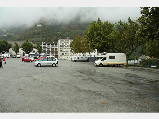 Stellplatz Saint-Jean-de-Maurienne - Oberer Bereich rechts