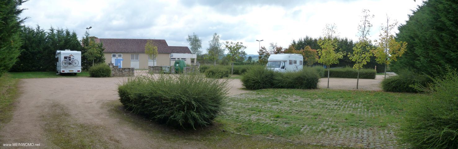 Stellplatz in Saint-Remy-de-Blot