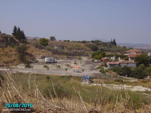  20.08.2010 Camperstop Antica Corinto