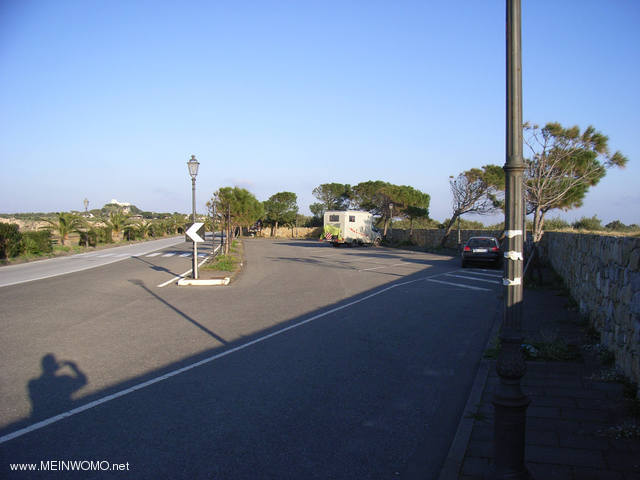  Busparkplatz Capo Milazzo 