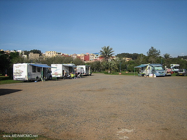 Marokko / Moulay Bousselham / Camping International Dez. 2011