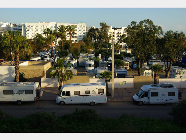  Marokko Agadir Camping International Ferbruar 2011 