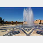 Marokko Taroudannt     Umgestaltung des genannten Stellplatz Mrz 2011 - Brunnenanlage