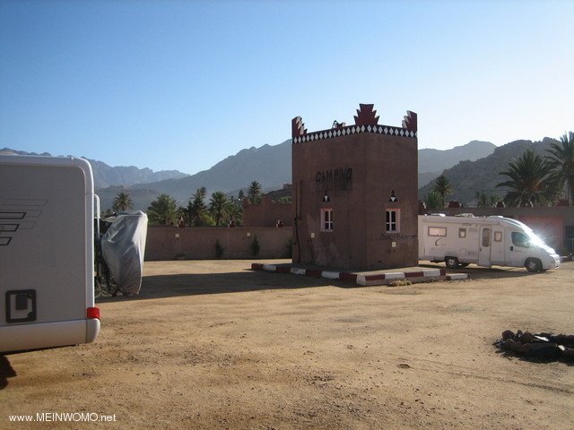  Morocco / Tafraoute / Camping Granite Rose
