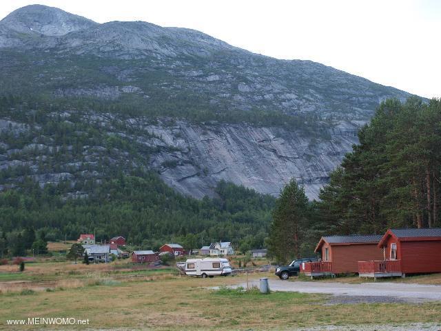 Campingplatz am Fjord