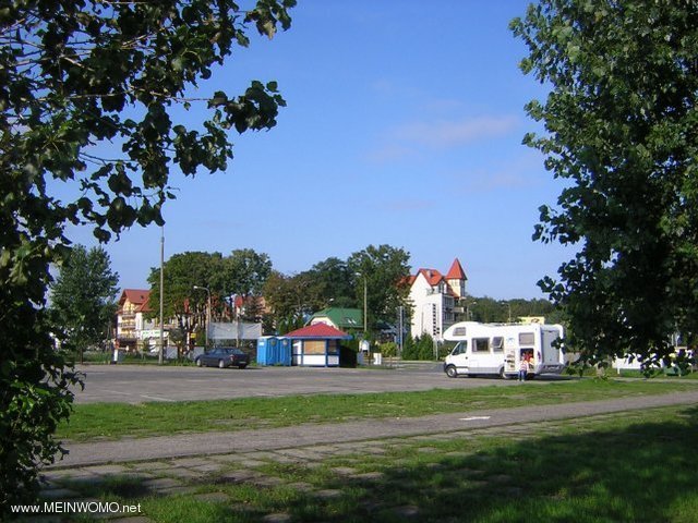 SP/Parkplatz Krynica Morska - Frisches Haff - Polen 