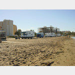Spanien - Murcia - Platz am Strand / Mar Menor - Playa Honda / Palmeras  
