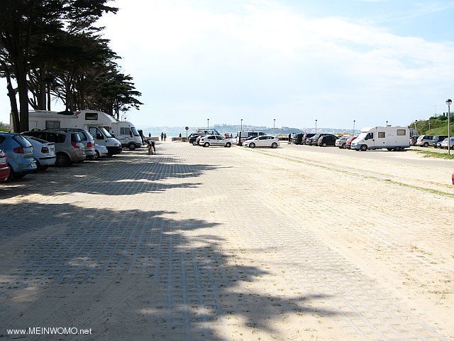 Parkplatz Playa de Loredo (April 2011)